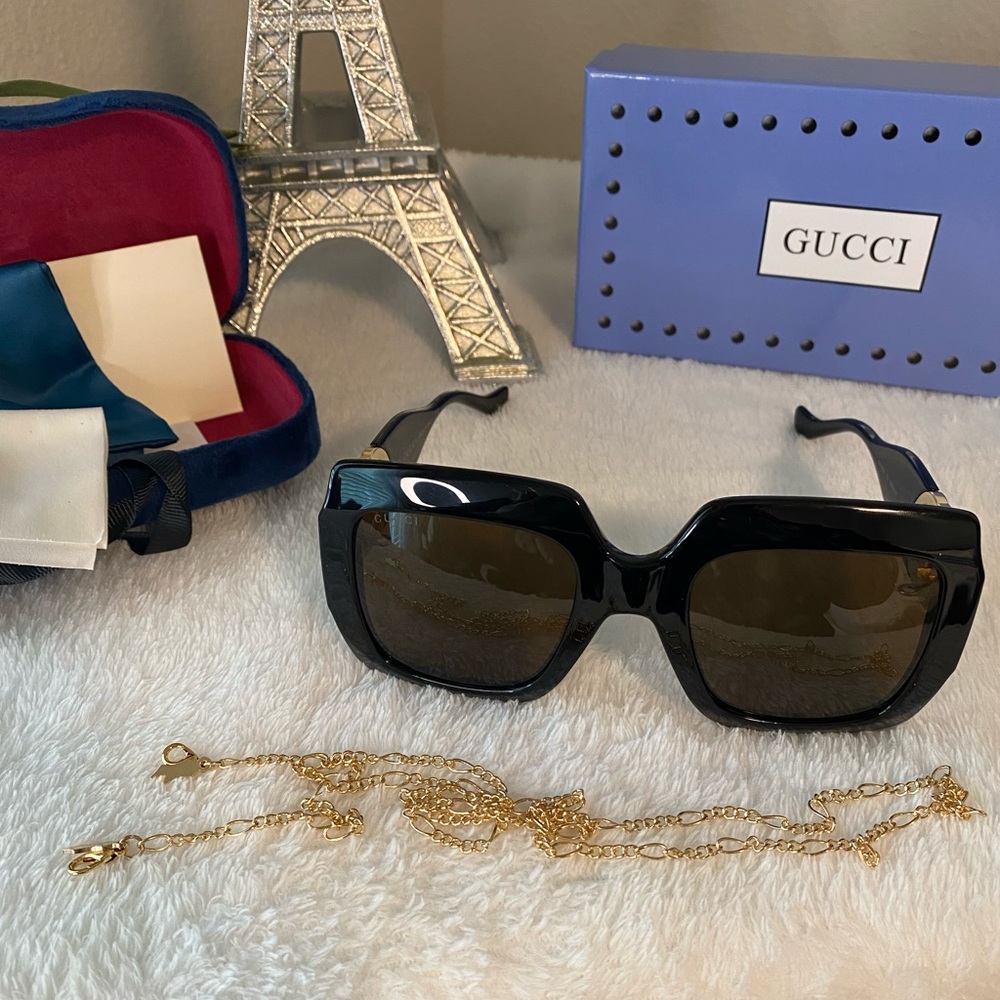 Authentic Gucci Rectangle Sunglasses - image 1